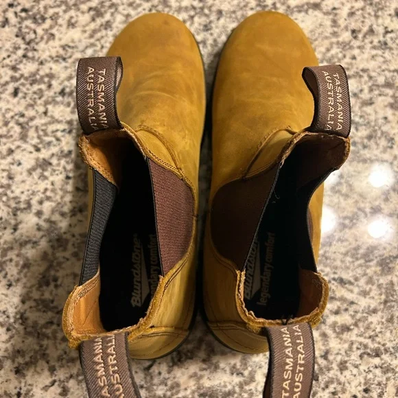 Blundstone Tan Leather Boots - Picture 2 of 4